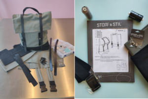 Das DIY Rucksack Kit - Die Anleitung mit den Teilen und Zubehör