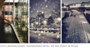 Fototour in weiß im Berliner Regierungsviertel