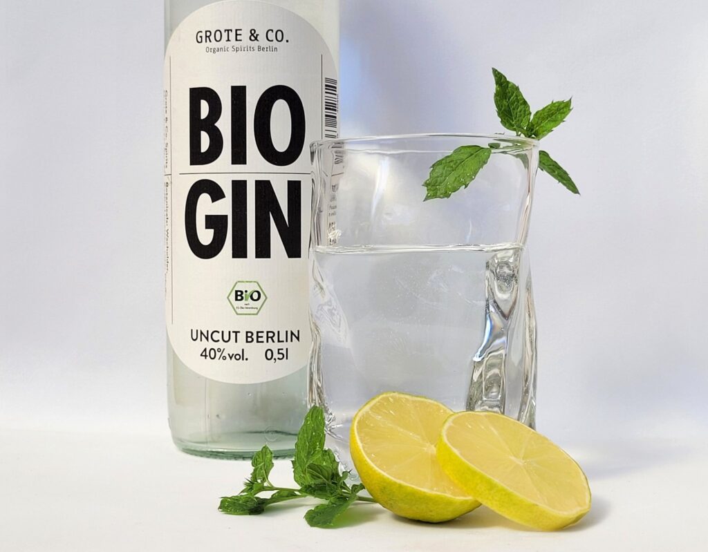 Bio Gin uncut ohne viel schnickschnack