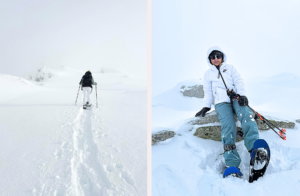 Umgeben von Eis, Nebel, Kälte und Schnee in der Aletsch-Arena