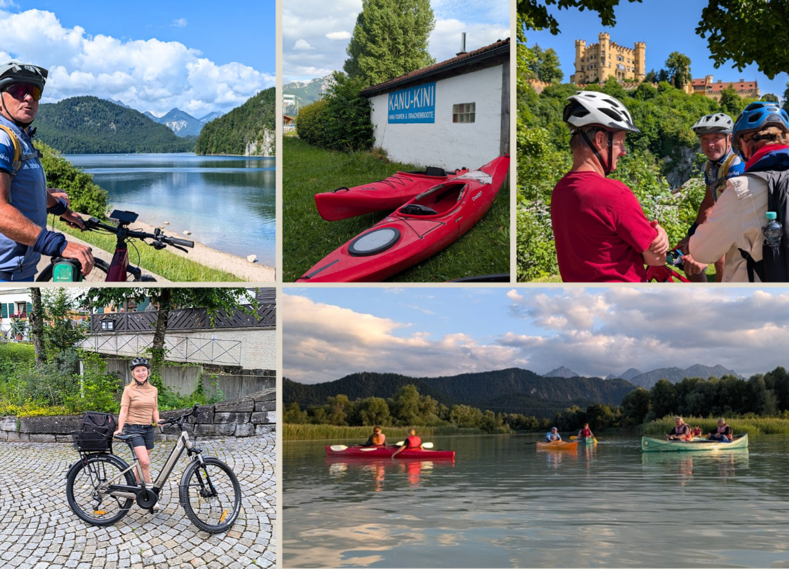 Füssen im Turbogang - mit dem E-Bike zu den Highlights in der schönen Stadt im Allgäu