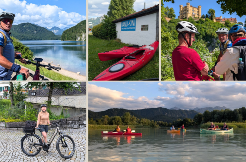 Füssen im Turbogang - mit dem E-Bike zu den Highlights in der schönen Stadt im Allgäu