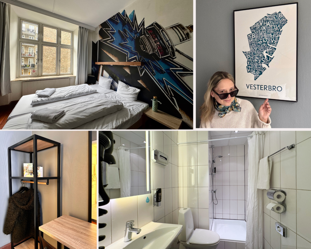 Schlicht und zweckgebunden sind die Zimmer im Hotel Meininger Kopenhagen