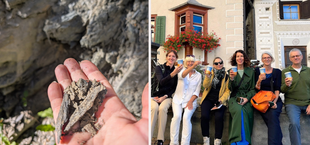 Bündner Schiefer - ihm haben wir einiges zu verdanken.