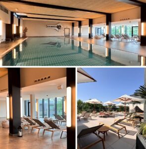Der Wellness-Bereich des Resorts Jakobsberg bei Boppard