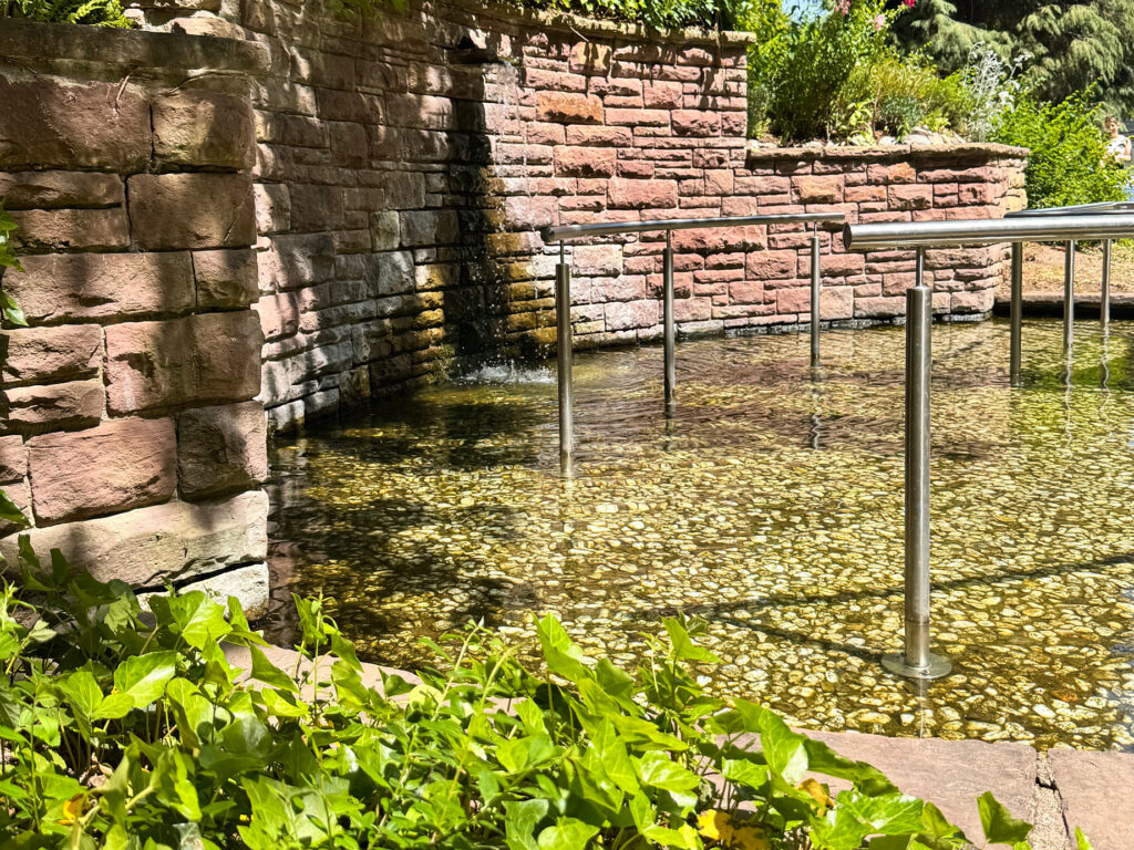 Im Kurpark von Bad Salzig