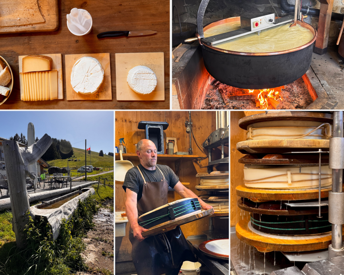 Alpkäseproduktion - ein Handwerk zum Anpacken