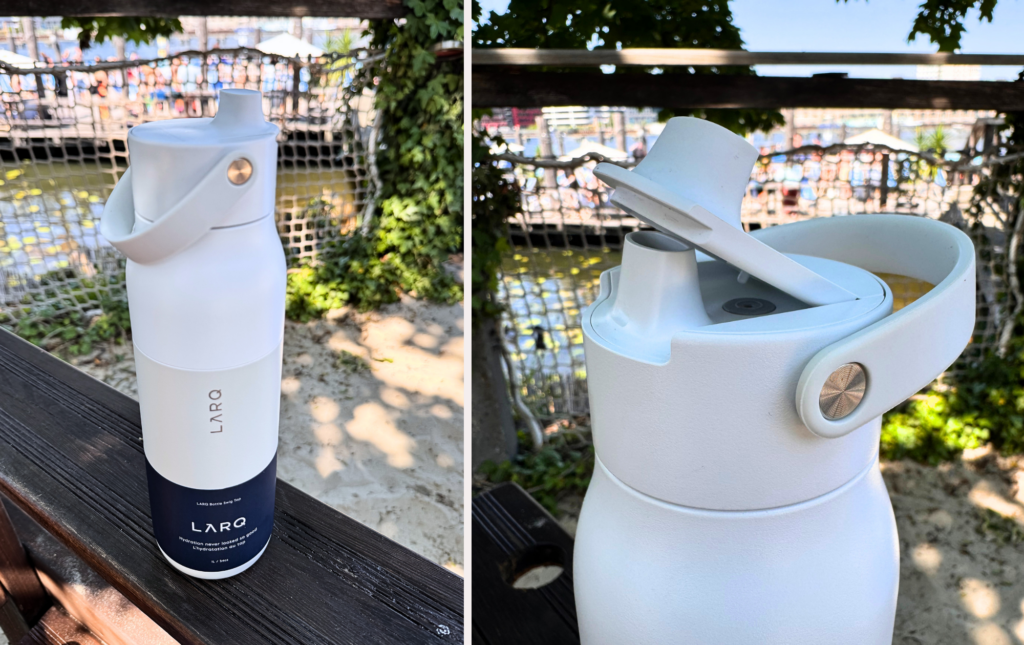 Groß im Volumen, stark im Design: Die LARQ Bottle Swig Top