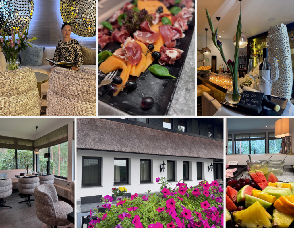 Das Haupthaus von Van der Valk Naturresort Drewitz